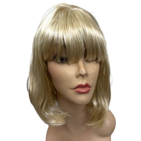 Pony Express 50's - 60's - 70's  Blonde Bouffant  Wig NWT NOS - Picture 8 of 9